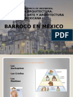 Barroco EN MEXICO