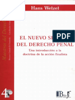 El Nuevo Sistema Del Derecho Penal - Hans Welzel