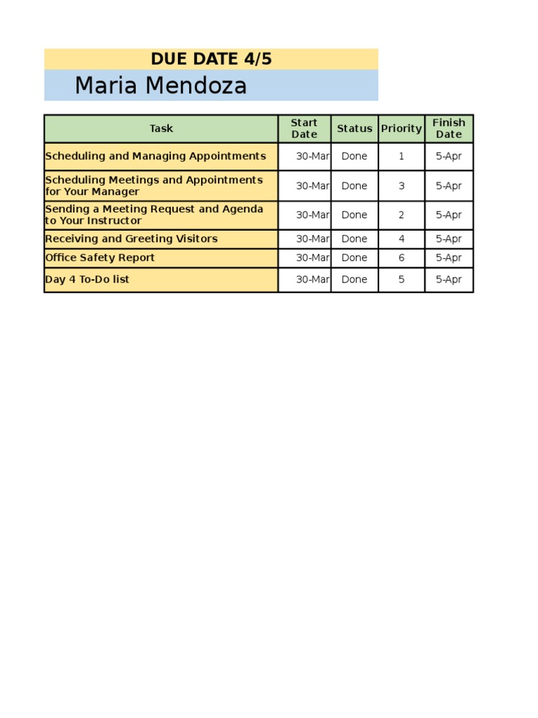 Office Task Management Guide | PDF
