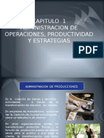 Administracion de Operaciones Productividad y Estrategias Cap 1