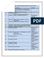 tdpt280 Major-Assignments and Due-Dates