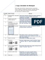 Naskah Copy Calculator Ke Notepad