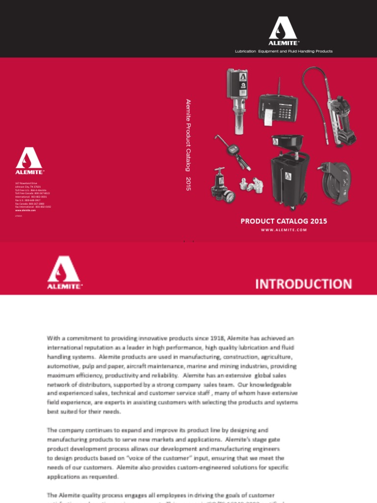 Alemite Catalog | PDF