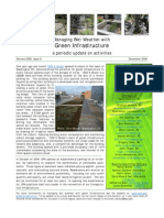 Managing Wet Weather With Green Infrastructure, December 2009 Bulletin