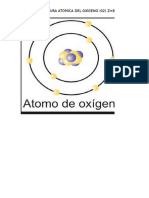 Estructura de Un Atomo de Oxígeno