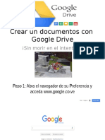 Crear Documentos Con Google Drive