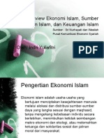 Overview Ekonomi Islam, Sumber Hukum Islam