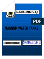 Magnum Water Tank Presentation