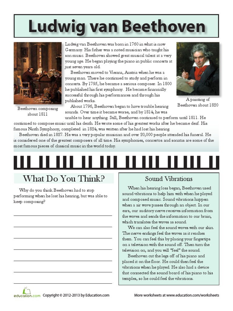 BEETHOVEN A BRIEF HISTORY intelligence overview