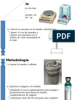 Metodología Bomba Calorifica