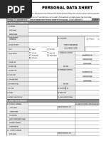 CS Form No. 212 Revised Personal Data Sheet 2