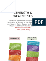 Strength & Weaknesses of Outer Space Treaty