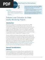Pollutant Load Estimation for Water Quality Monitoring Projects