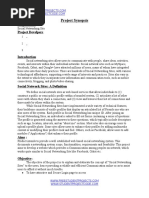 Social Networking Website Project Documentation