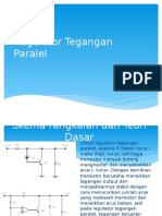 Regulator Tegangan Paralel