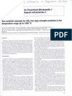 Raw Material Concepts For Sio2 Free High Strength Castables