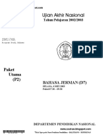 Soal Un Bahasa Jerman p2 PDF