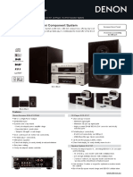 D-F107DAB+: Ultimate DAB Hi-Fi Mini Component System