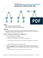 1.2.1.7 Packet Tracer - Comparing 2960 and 3560 Switches Instructions