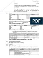 MiCOM P642-P645 Relay Burdens, CT Requirements and Protection Settings