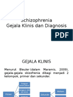 Schizophrenia - Gejala Klinis Dan Diagnosis