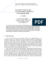 Stochastic Loads in the Fatigue Assessment Prediction of Sea Going Ships