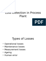 Loss Detection in Power Plant