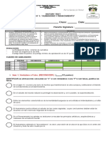 Prueba Humanismo y Renacimiento