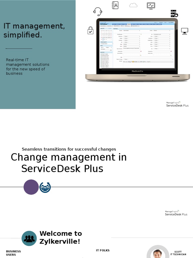 Itil Change Management In Servicedesk Plus Digital Social