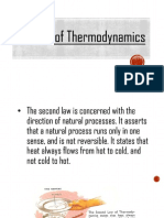 2nd Law of Thermodynamicss