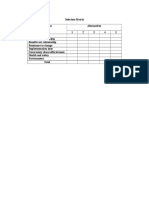 Selection Matrix