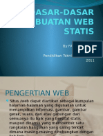 Dasar-Dasar Pembuatan Web Statis