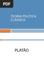 Platão, Aristóteles e Políbio