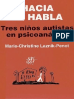 Hacia el habla. Tres niños autistas en psicoanálisis [Marie-Christine Laznik-Penot].pdf