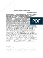 Analisis Critico Caso Guliana Llamoja Problemas de Motivación en Sede Constitucional