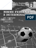 Norme e Determinazioni Del CRL 2015 - 2016