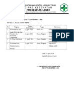 5.1.4 3- Jadwal Pelaksanaan Pembinaan.