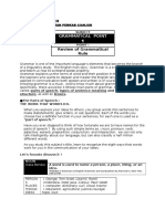 Grammatical Rule 1