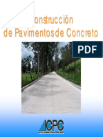 Construcción Pavimentos Rigidos ICPC