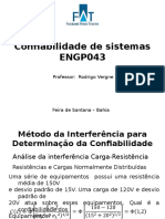 Método Da Interferência para Determinação Da Confiabilidade - 2