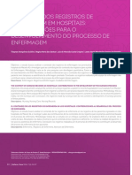 Conteúdo Dos Registros de Enfermagem em Hospitais - Contribuições para o Desenvolvimento Do Processo de Enfermagem