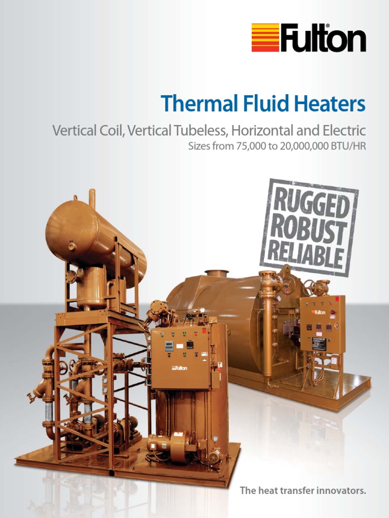 Catalogo Caldera Aceite Termico FT-C Fulton | PDF