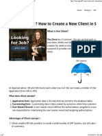 What is Client - How to Create a New Client in SAP