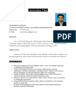 CV With Certificate