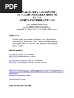 Formal Safety Assessment ECDIS