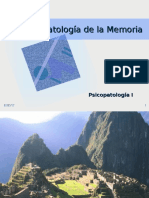 Psicopatologia de la Memoria.ppt