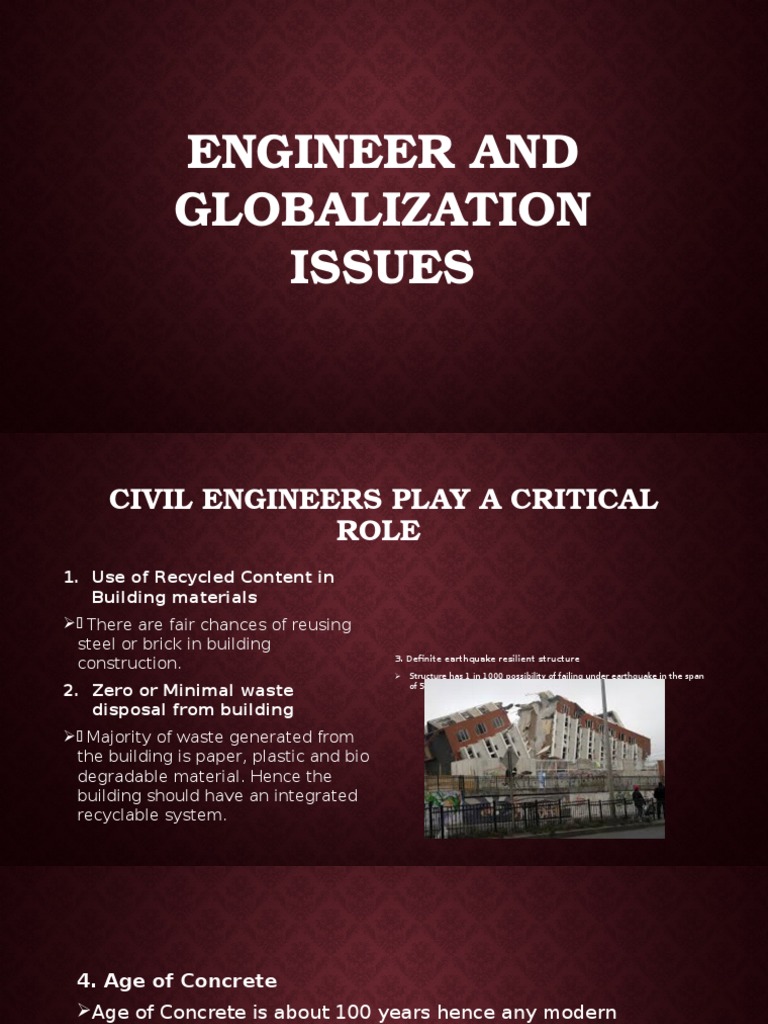 Engineering's Role in Global Sustainability | PDF | Waste | Nature