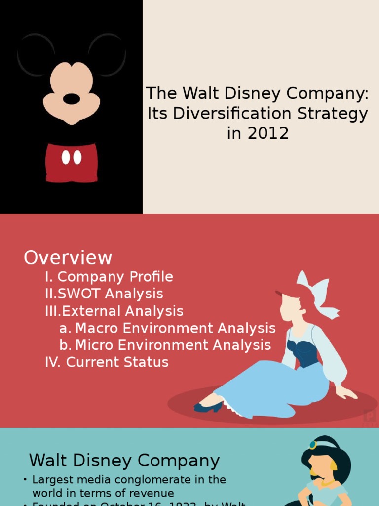Walt Disney Company Overview 2012 | PDF | The Walt Disney Company ...