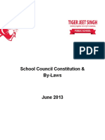 Tjs Council Constitution 2013