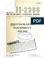 TM11-2366 Photographic Equipment PH-383 1944